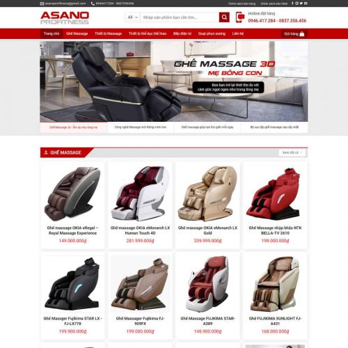 Mẫu giao diện điện máy 03