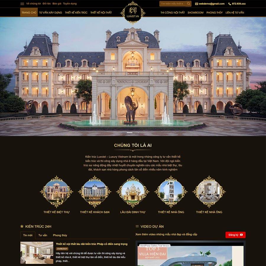 Mẫu giao diện kiến trúc 06