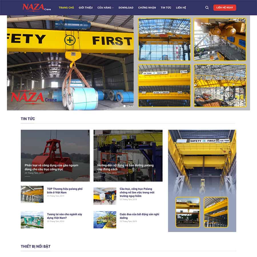 Mẫu giao diện xây dựng 06